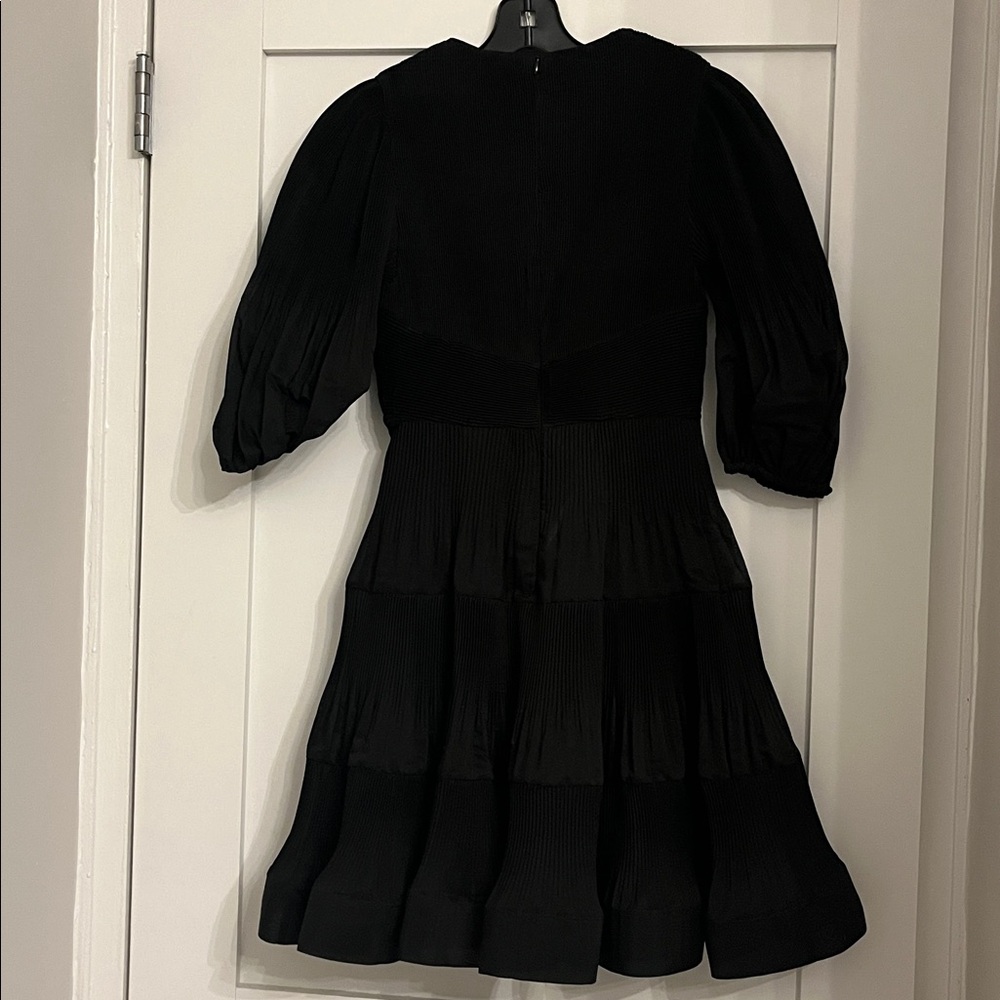 Zimmermann pleated mini dress. Black. Size 0P. US 2P. New with tags. - Picture 4 of 14